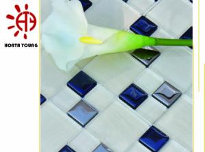 Wholesale HTY - TC 300 300*300 Linear Wall Mosaic/Crystal Mosaic/Glass Mosaic/Stone Mosaic Tile from china suppliers
