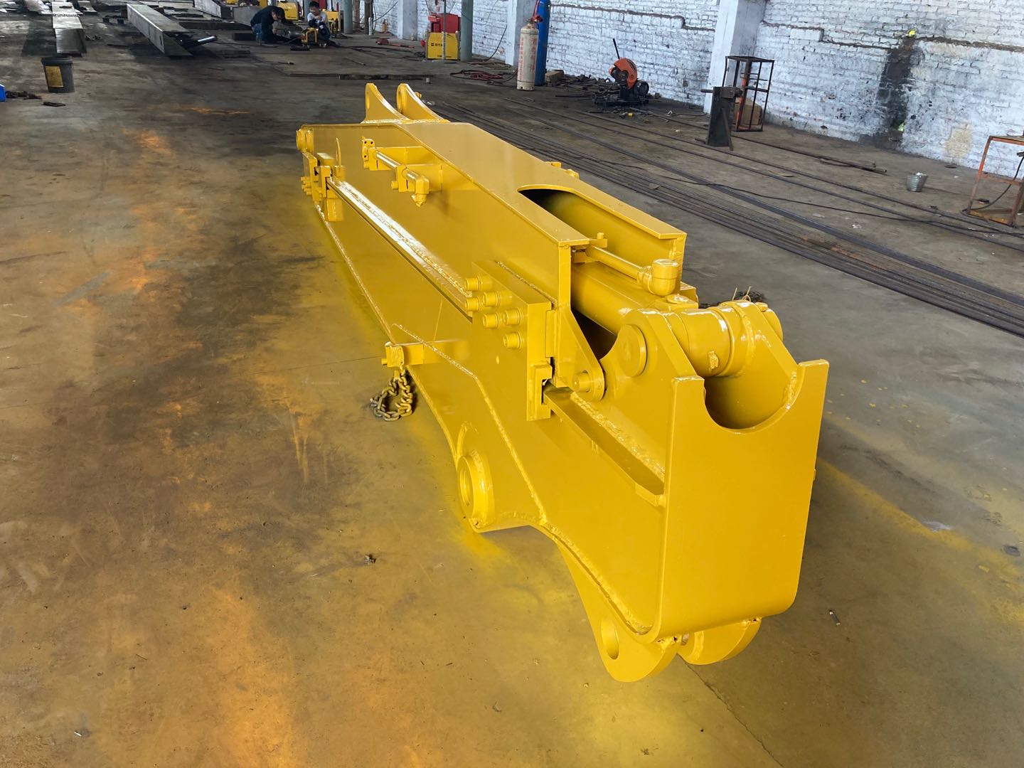 10 meters long excavator long reach boom SK200 excavator telescopic boom