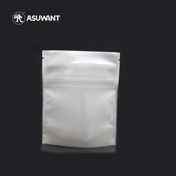 Smell Proof Biodegradable Packaging Bags Double Zipper Childproof Weed Packaging