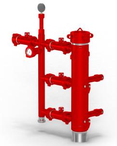 Wholesale Red Manifold Cementing Head For Oil Well Cementing Equipment from china suppliers