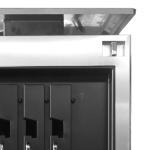 Commercial Catering Equipments Double Layer 6 Grids Fish Grill Machine for