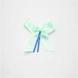 Wholesale Eco Friendly Decorative Ribbon Bow Light Blue Color Floral Style With Twist Tie from china suppliers