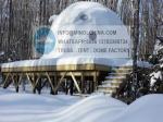 Heat Proof Outdoor Geo Glamping Dome Tent For 2 Person