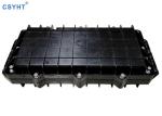 Inline Horizontal Fiber Optic Splice Closure Waterproof Outdoor Mechanical
