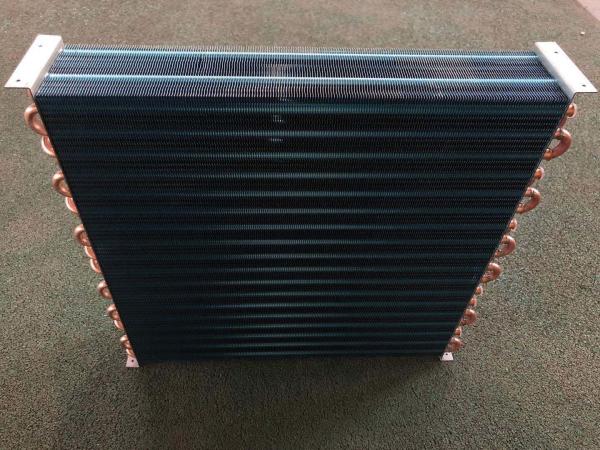 Horizontal Freezer Hot Water Coils HVAC Central Air Evaporator Copper Tube
