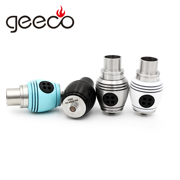 2015 new The Nuke rda with three turbine fans for more airflow and vapor For Zero 60W Mod
