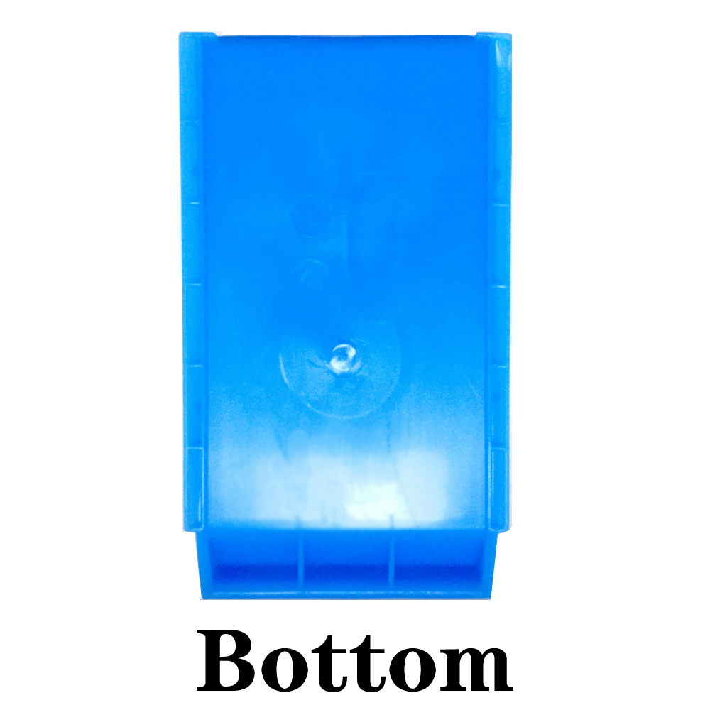 Warehouse Hanging Stack And Nest Plastic Parts Bins Plastic Fruit Bins 225mm