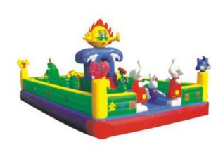 Wholesale 18oz Inflatable Amusement Park Jumping Castle Bouncer Ground Games from china suppliers