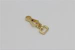 High quality light gold 14.47 grams bag fitting zinc snap hook with better price