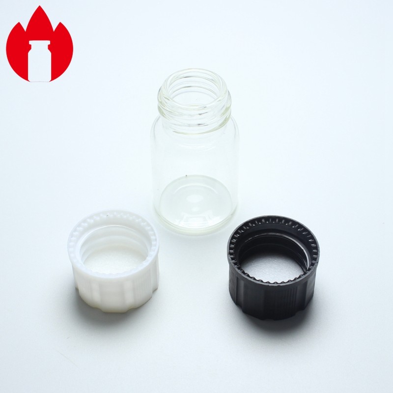 7ml Clear Borosilicate Glass Screw Top Vials For Medical