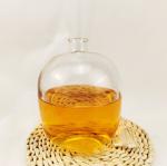 Crystal White Coating Cute Glass Bottle for Water Wine Medicine Personalized
