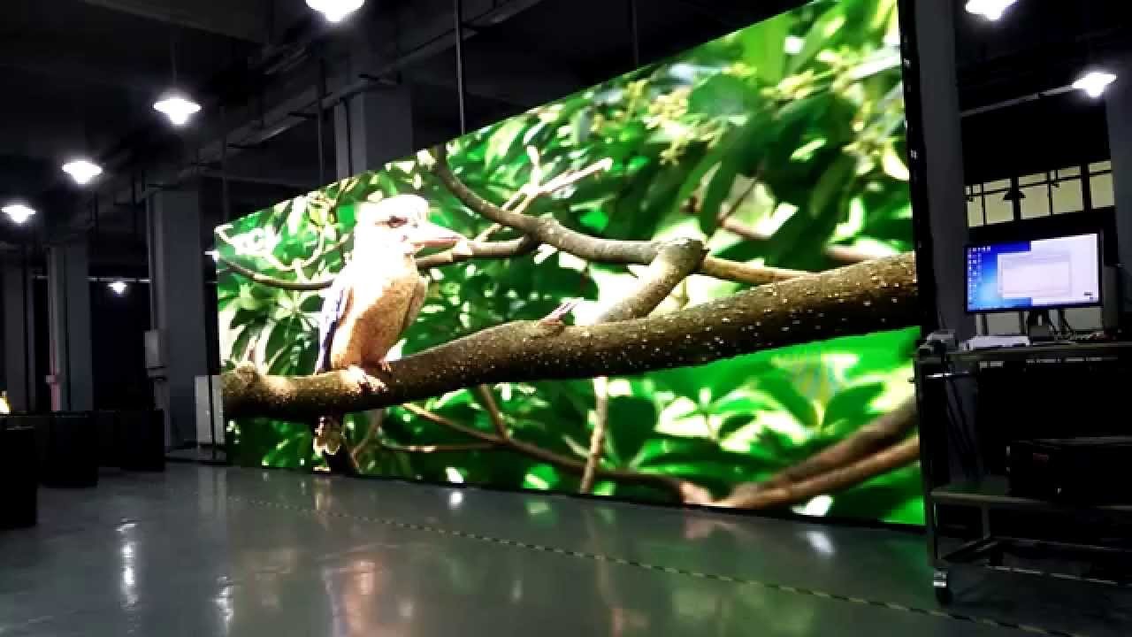 Front Service P3 Led Indoor Display Thickness 120mm High Refresh Rate