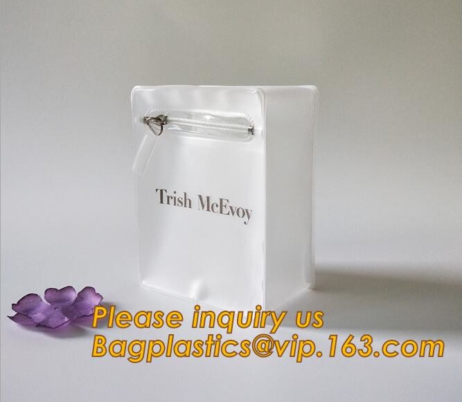 popular office stationary A4 pvc document bags with zipper,A4 PVC PP clear zipper file folder document bag bagplastics