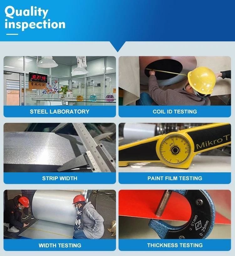 SGCC SGHC CGCC Whole Sale PPGI Roofing Sheet RAL9002 PPGI Prepainted Galvanized Steel Coil Sheet Metal Rolls 0.5mm