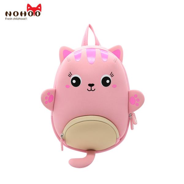 NHB182 new product 2019 cartoon lovely animal toddler kids backpack for little