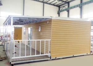 Wholesale Light Steel Modern Modular Homes Easy And Quick Installation House Yellow Motor Homes from china suppliers