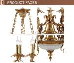 Antique solid brass chandelier Lighting Fixtures Indoor home (WH-PC-17)