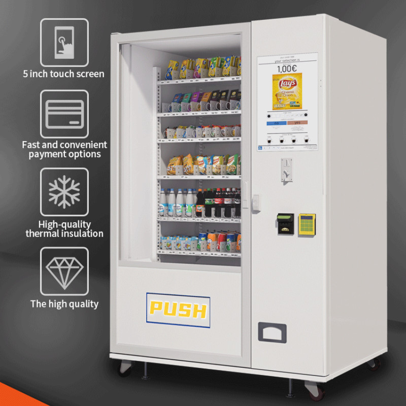 Best Selling Outdoor Snack Drinks Combo self vending machine