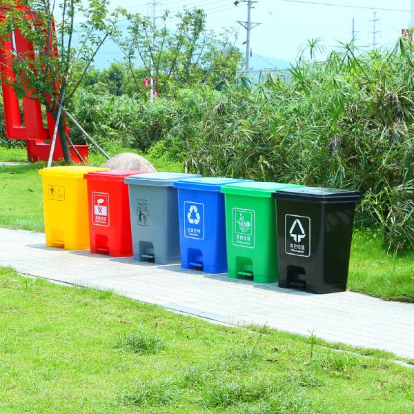 30L 50L 80L 100L New Bare Household Small Pop up Garbage Can Foot Pedal Trash Can Kitchen Plastic Waste Bin