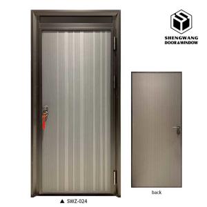 Wholesale Aesthetics Solid Aluminum Exterior Doors Aluminum Door For Main Entrance from china suppliers