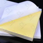 150-250gsm Yellow Printable Waterproof Vinyl Sticker Paper Self-Adhesive Label
