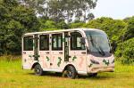 Fully Enclosed Electric Shuttle Bus SIghtseeing Bus With Trojan Battery 11