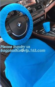 Wholesale Quality Universal Size Non Woven Steering Wheel Cover， car steering wheel cover, non woven steering wheel cover， Dustpro from china suppliers