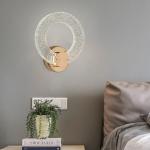3000K Bedroom Bedside Lamp Nordic Modern Simple Light Luxury Living Room Wall