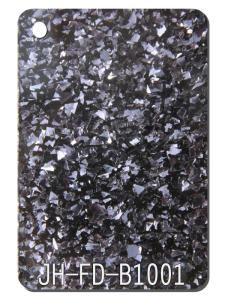 Wholesale 4ftx8ft Silver Black Glitter Acrylic Furniture Sheet Perspex Board Door Decor from china suppliers