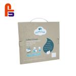 Eco Friendly Thick Kraft Paper Packaging Box Coated Paper Materials 300gsm