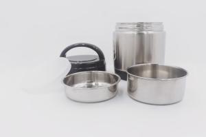 Wholesale 1L High-end multilayer stainless steel lunch box insulated travel thermal from china suppliers