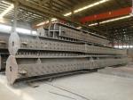 Prefabricated Steel Structure Cross Steel Column Hot Dip Galvanized