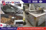 Automatic Batch Fryer Machine 2.2kw , Electric Fried Dough Machine Capacity