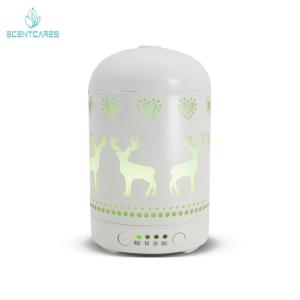 Wholesale Home office Aromatherapy Essential Oil Diffuser 100ml Metal Art Ultrasonic Aroma Humidifier from china suppliers