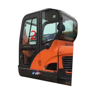 Wholesale DX60W DX90-9C DOOSAN Glass Left Side Striaght Position NO.2 Tempered Excavator Cab Glass from china suppliers