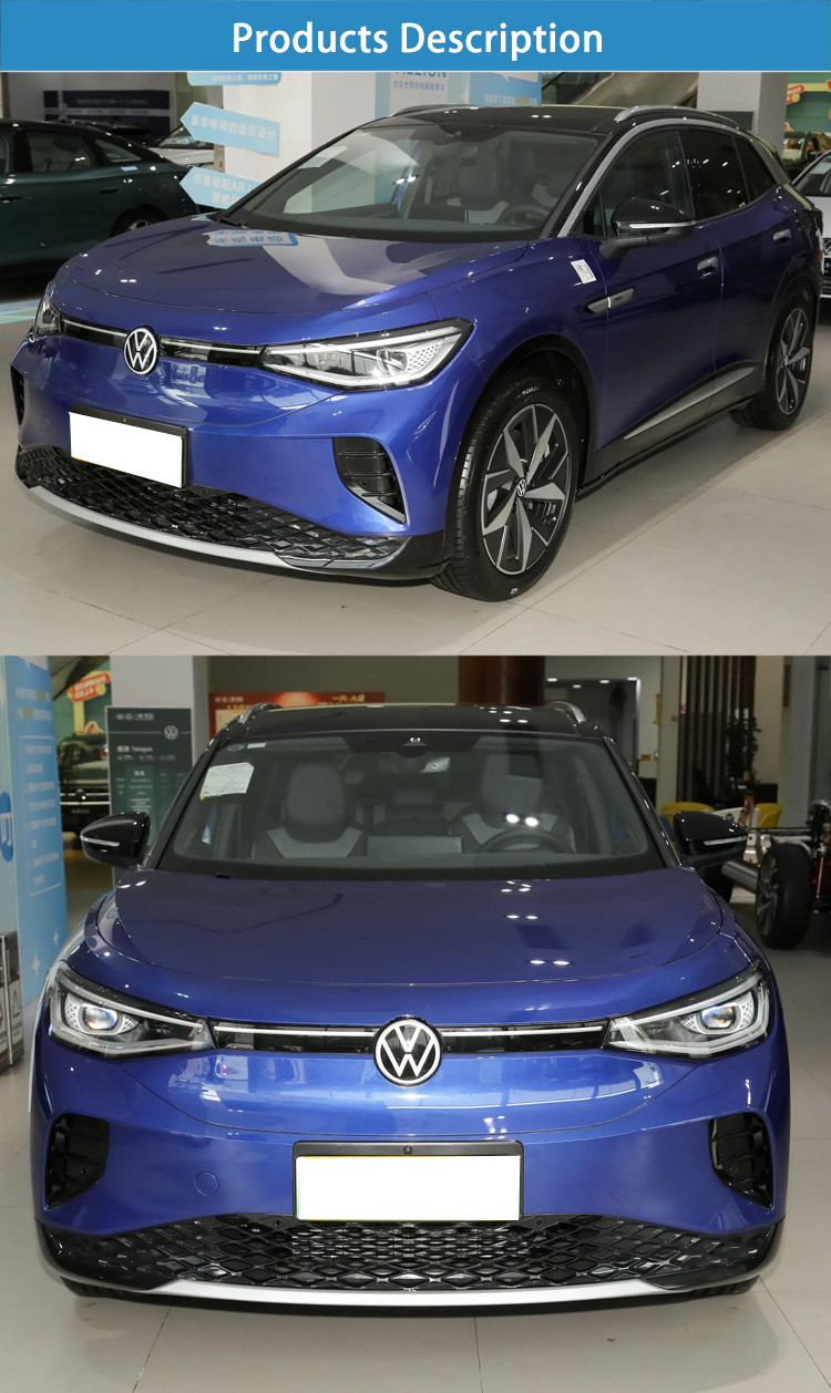 Volkswagens ID4 Crozz Pro 2024 Electric Car New VW Id4 New Energy SUV