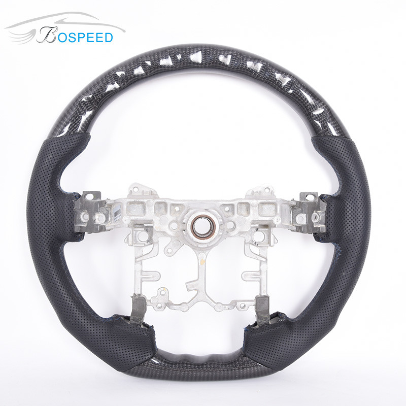Alcantara Personalised Red Stripe Steering Wheel Toyota Hilux Matte Black