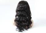 Loose Wave Full Lace Frontal Closure , 10 - 20 Inch Peruvian Lace Frontal