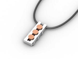 Wholesale Tagor Jewelry Top Quality Trendy Classic 316L Stainless Steel Necklace Pendant ADP65 from china suppliers