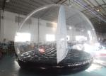 Outdoor Transparent Globe Ball Photo Booth Christmas Human Size Giant Inflatable