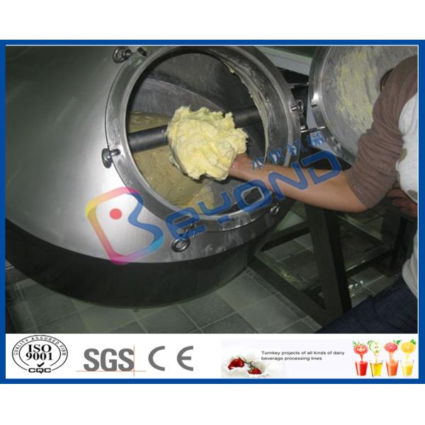 ISO Electric Butter Maker Butter Making Equipment With Bottle Packing Machine