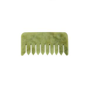 Wholesale Green Body Combing Jade Skin Rejuvenation Jade Massaging Comb from china suppliers