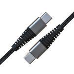 Home 1M Durable PD 5a Usb C Cable , Kevlar Nylon Braided Usb Cable