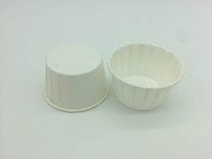 Wholesale White PET Baking Cups Round Shape Varous Sizes Disposable PE Coated Film from china suppliers