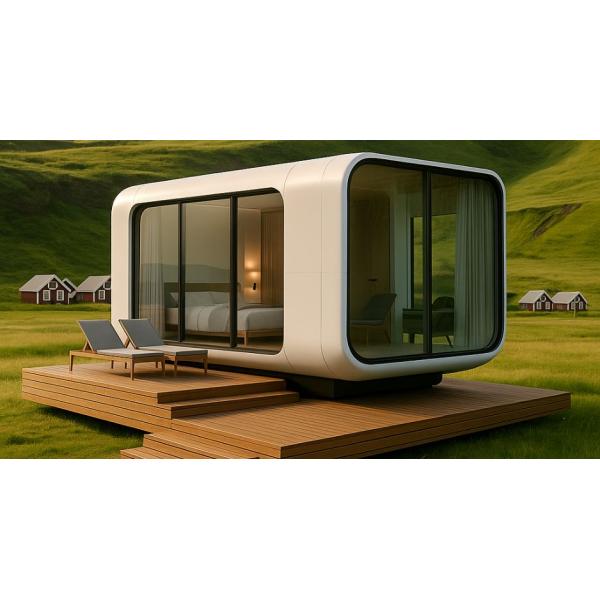 PX7-PX5 Series Modular Capsule Prefabricated Outdoor Office Pod Mobile Container Cabin House