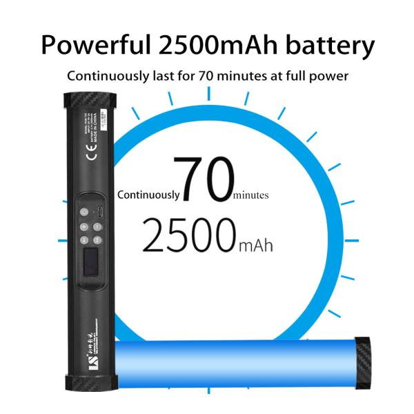 RGB 2600k Portable LED Video Lights True Color Reproduction