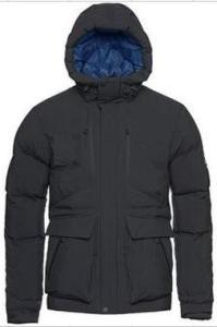 Wholesale Waterproof Heavy Down Jacket Men's With YKK Zippers Nylon Lining Hooded Type from china suppliers