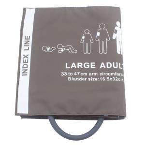 Wholesale Reusable Large Adult Single Tube TPU 33-47CM Noninvasive Blood Pressure Cuff from china suppliers