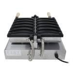1800W Electric Banana Waffle Maker Nonstick 5pcs Waffle Making Machine 510*400