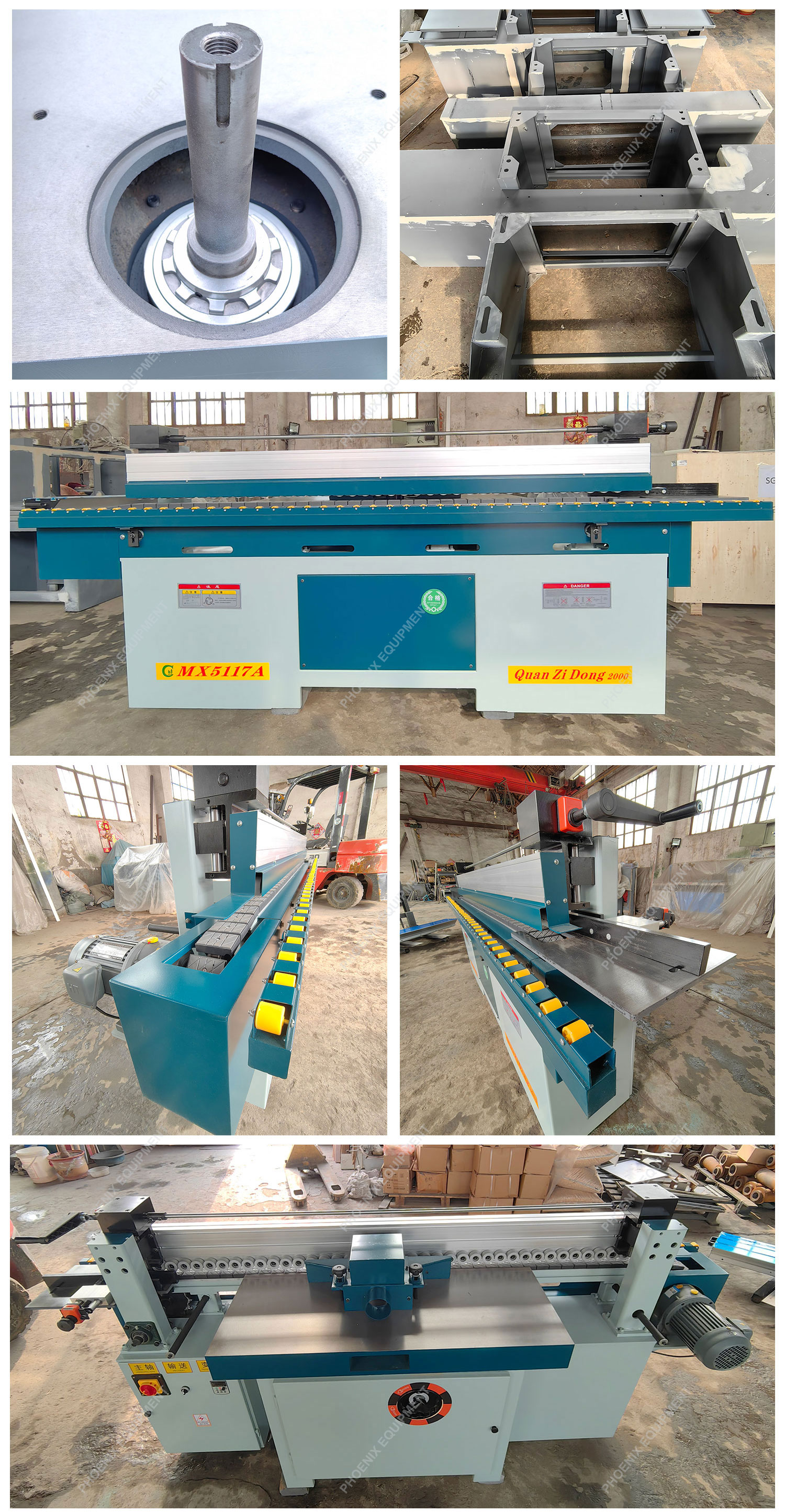 Fully Automatic Conveying End Milling Vertical Spindle Moulder for High Demand Market